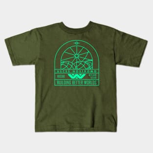 Nostromo Weyland Yutani Ship v02 Kids T-Shirt